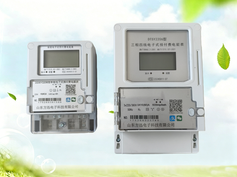 4G单相/三相预付费电表